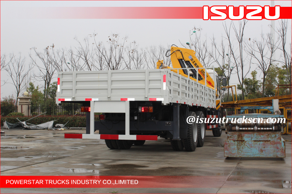 12 Ton Cargo Truck Mounted Crane with Isuzu chassis