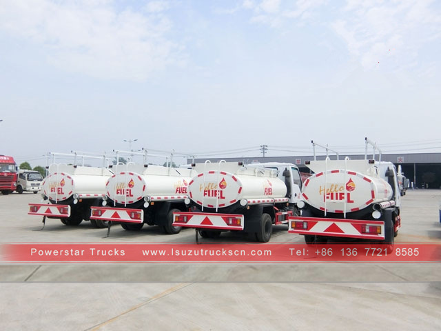 Somalia Isuzu Oil Tank Transport/ Fuel Tanker Truck Capacity FOR Sale 
