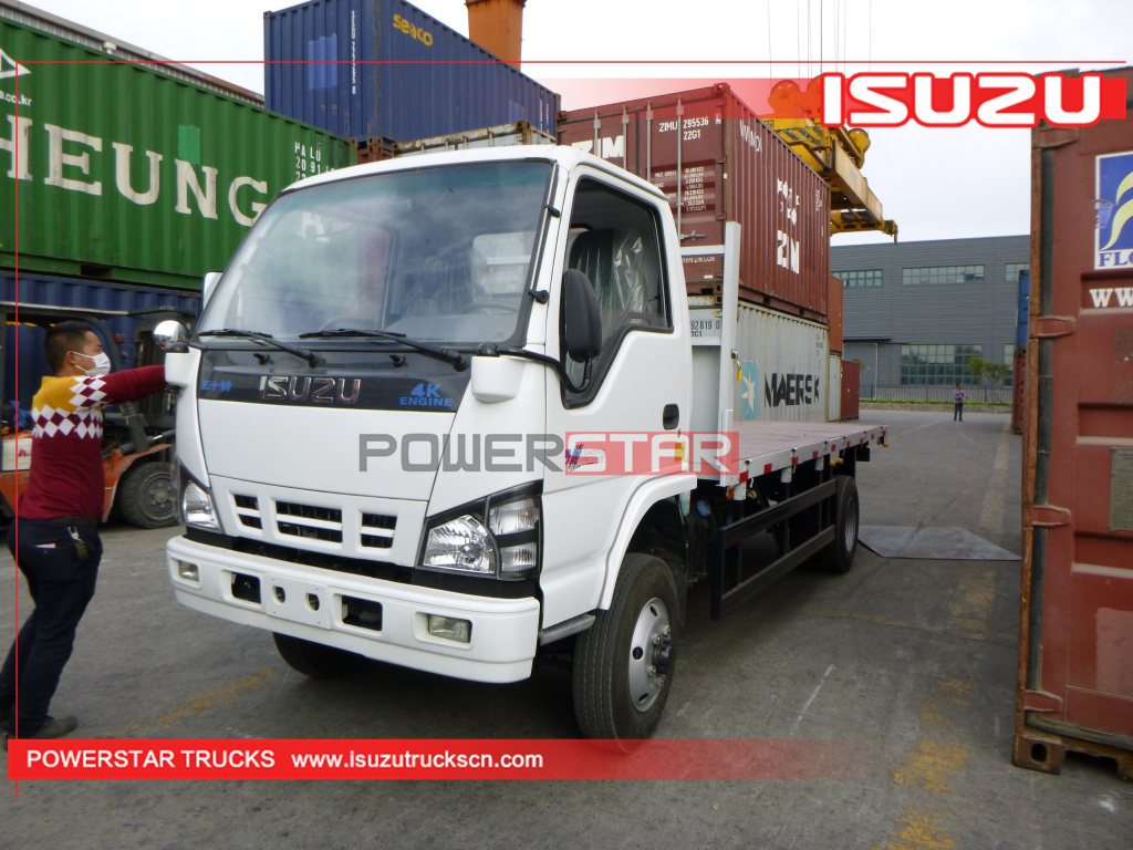 الفلبين - 3 وحدات ISUZU NKR 600P 4x4 على الطرق الوعرة شاحنات نقل البضائع المسطحة