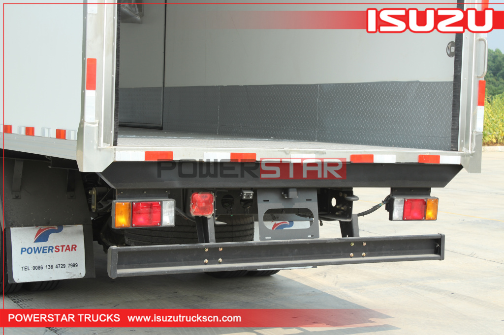 تشيلي ISUZU NPR الناقل الفريزر شاحنة وحدات التبريد لشاحنات التبريد مربع للبيع