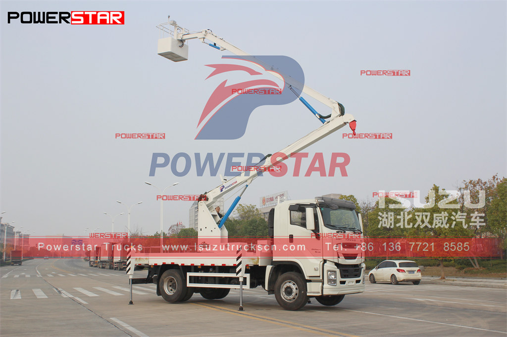تصدير دليل POWERSTAR Aerial Platform Truck Truck إلى الفلبين مانيلا