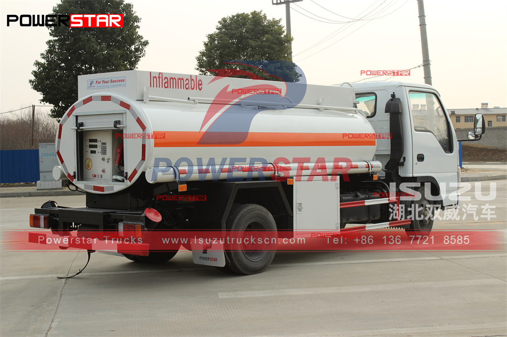 تصدير دليل شاحنة صهريج وقود POWERSTAR إلى ميانمار يانغون -6