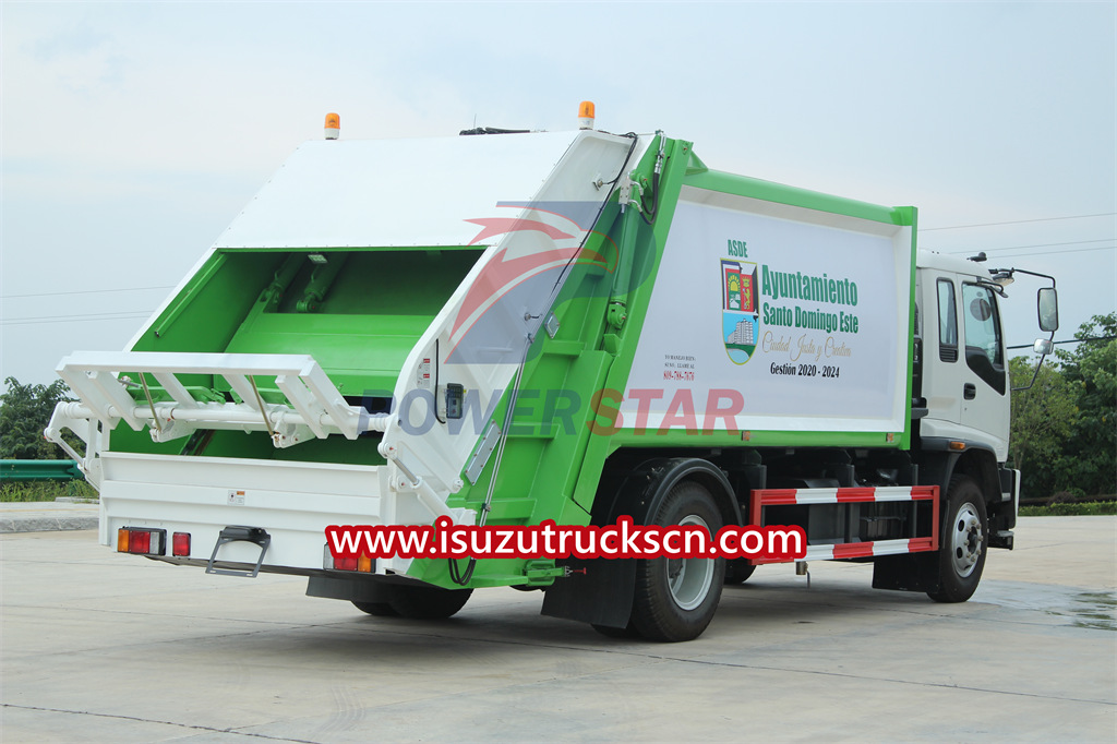 بيع شاحنة ضاغطة النفايات ISUZU FTR 16cbm