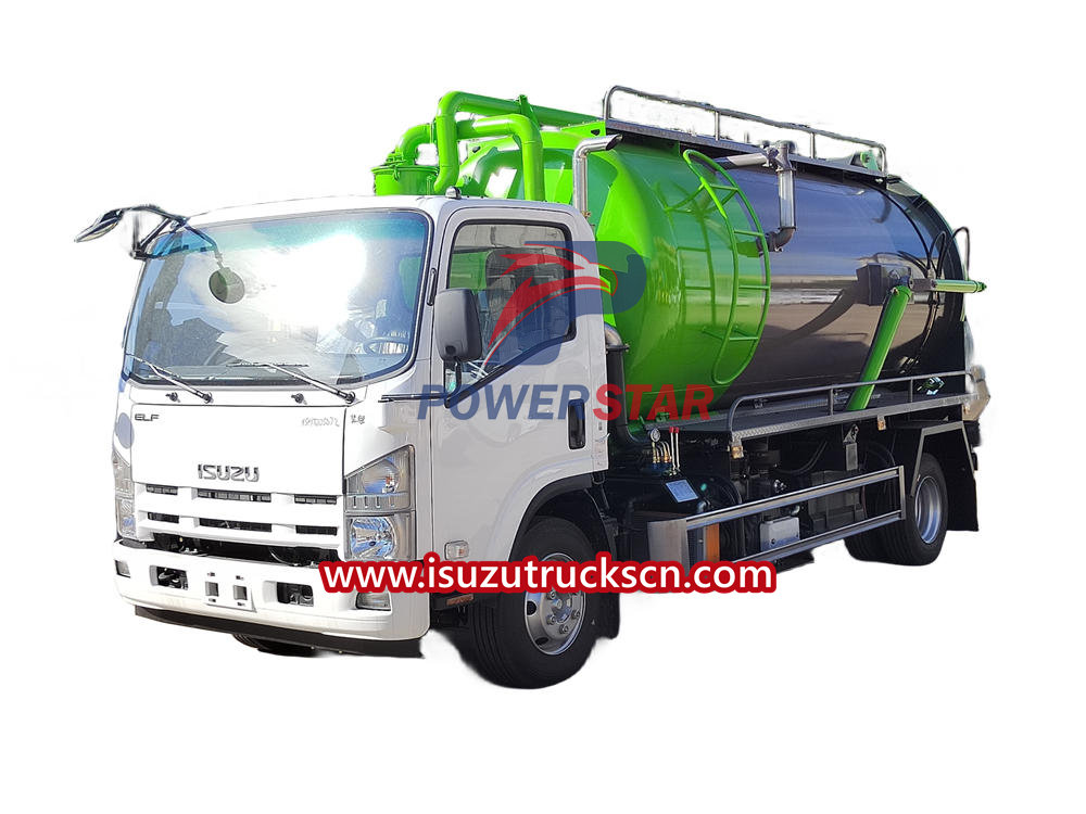 شاحنة شفط مياه الصرف الصحي ايسوزو