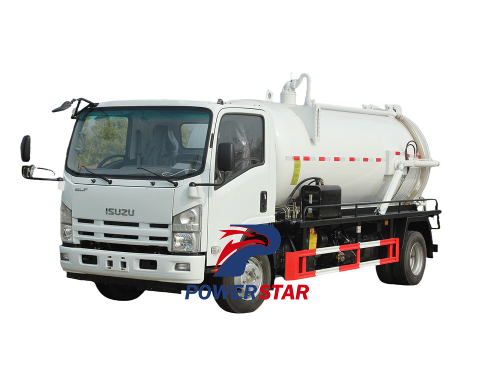 شاحنة شفط مياه الصرف الصحي ايسوزو 700P