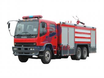 Isuzu FVZ fire rescue pumper truck - شاحنات باور ستار
    