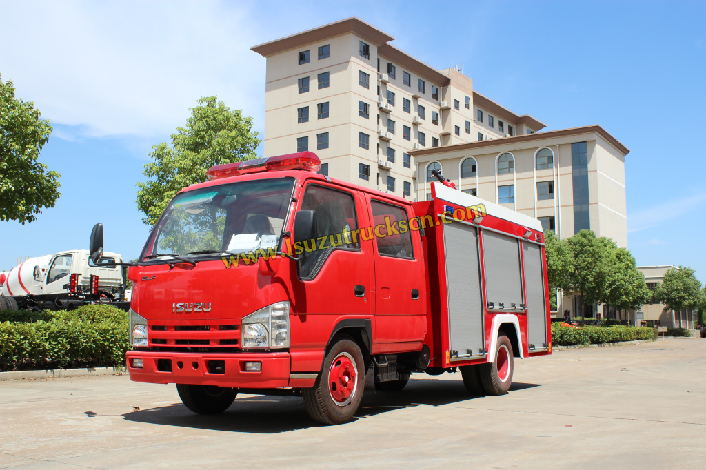 شاحنة إطفاء ايسوزو 3tons 