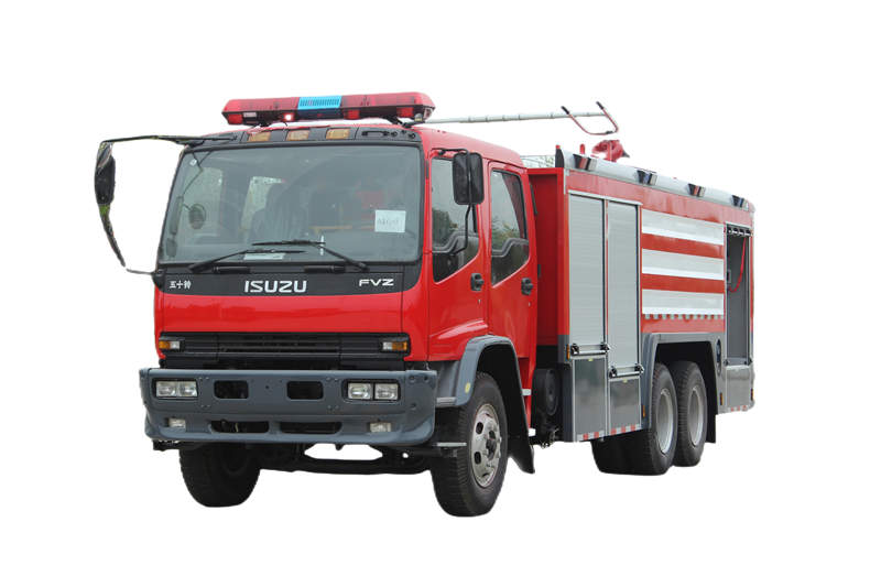 كيفية صيانة شاحنة إطفاء الحريق Isuzu FVZ