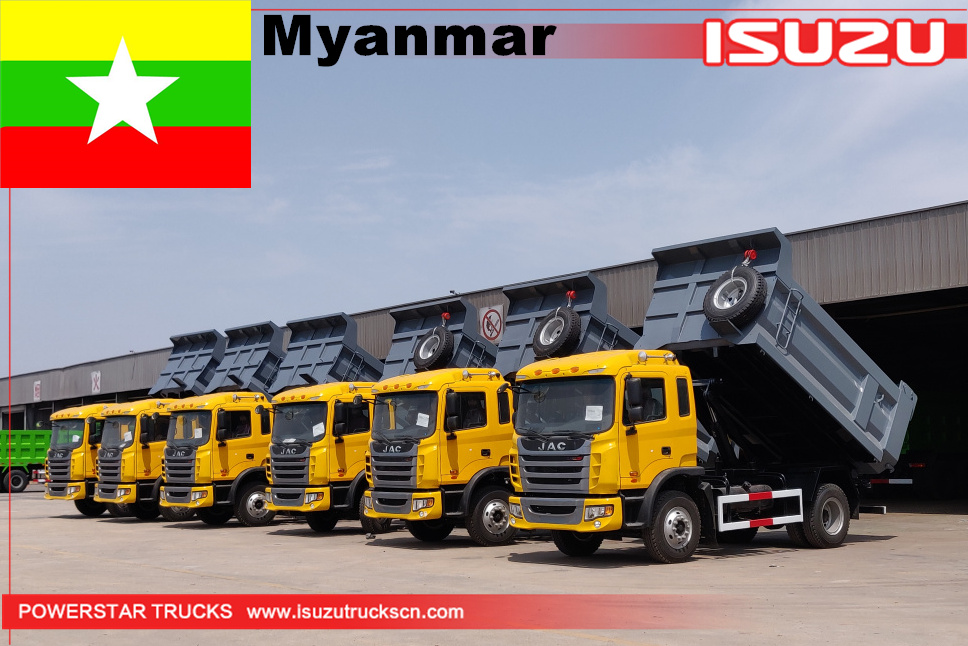 ميانمار - 6 وحدات تفريغ الشاحنات جاك
