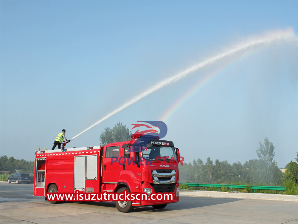 أهمية Sanwich PTO لشاحنة إطفاء ايسوزو
        