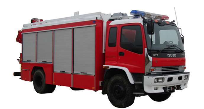 Manufacturer Japanese Isuzu Emergency Rescue Vehicle for sale