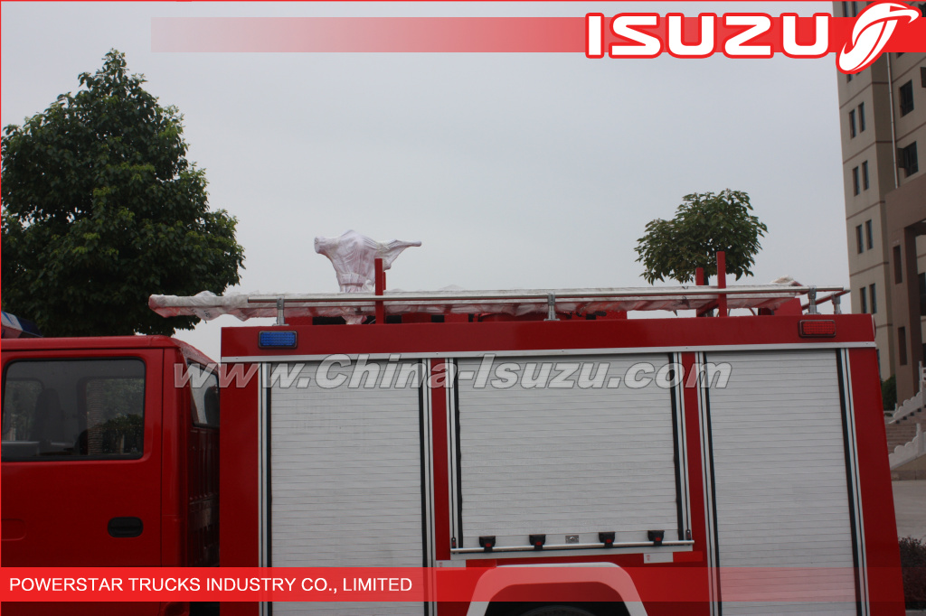 1unit Isuzu NKR77 Fire Rescue Vehicle Delivery to Philippines