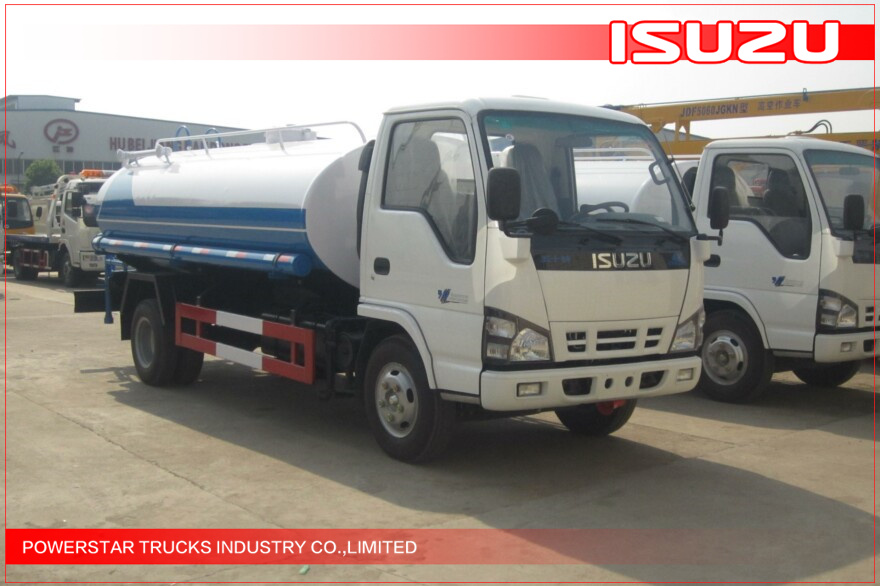 3000L 5000L ISUZU NKR Water Truck Tanker for sale