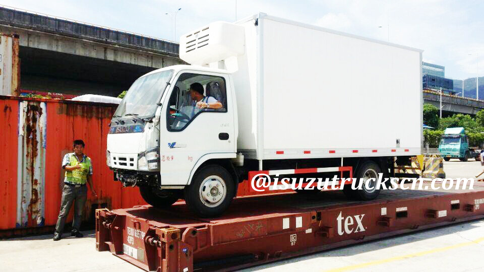Isuzu 600p 7 Ton Van Truck, Refrigerator Truck,Brand New Small Isuzu Refrigerator Truck