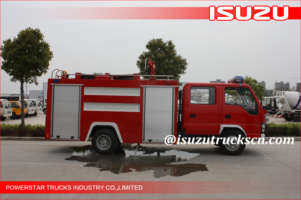 Isuzu NKR77 Fire Rescue Vehicle Delivery to Philippines