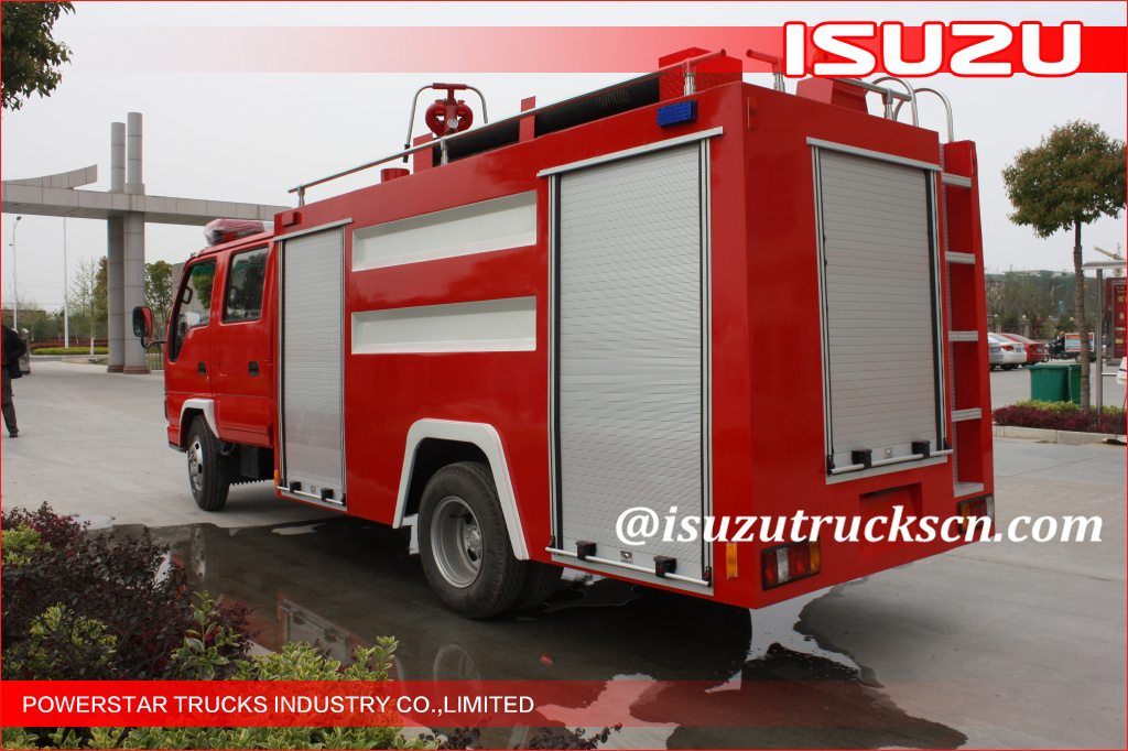 Isuzu NKR77 Fire Rescue Vehicle Delivery to Philippines
