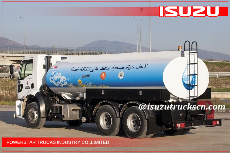 20000L 6x4 10wheelswater delivery truck Isuzu water tanker truck water truck 20cbm