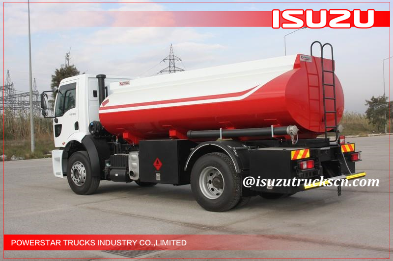 7000L ELF 700P Fuel Oil tank truck Isuzu Chassis with pump