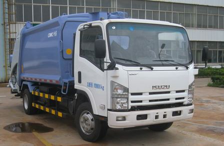 ELF Isuzu compactor truck for rubbish trash compacting machine