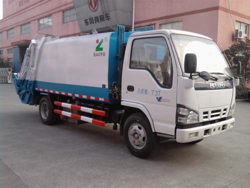 3ton 5ton Isuzu Compressed waste Garbage Compactor Truck For Sale