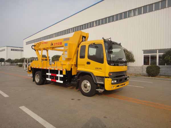 20M Isuzu High altitude operation aerial truck vehicles 20m aerial platform truck)