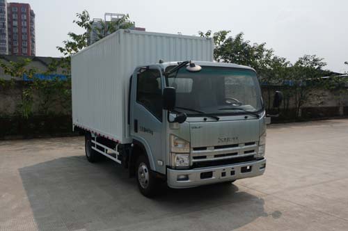 Isuzu transport van cargo truck for logistics company