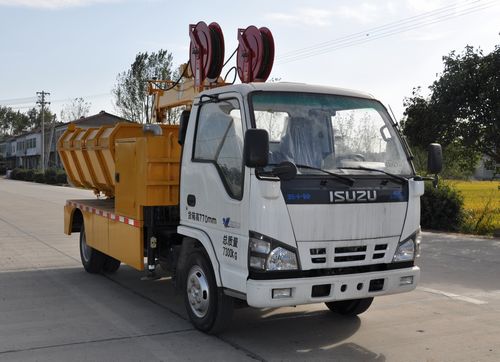 Japanese Isuzu Sewage Dredging Equipment Sewer Jetting Trucks