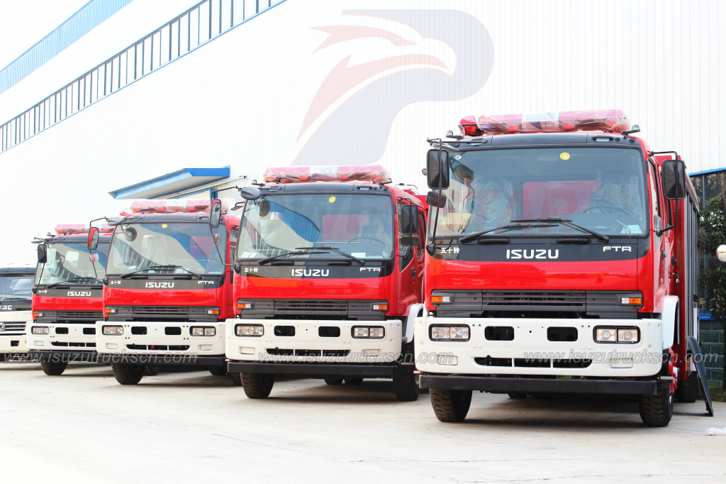 ISUZU FTR foam fire fighting vehicle/fire engine truck