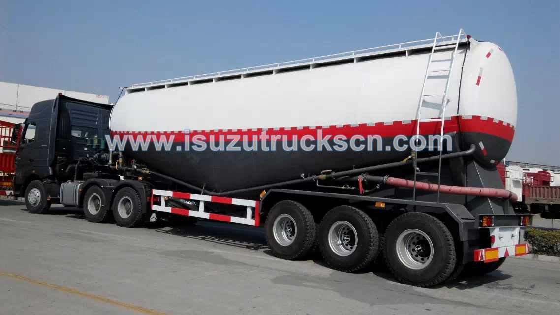 60cbm China cement tanker trailer