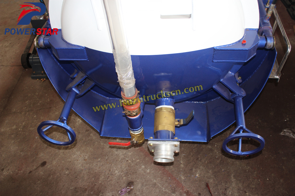 Vacuum sewage suction tanker kits (Vacuum trucks up structure)