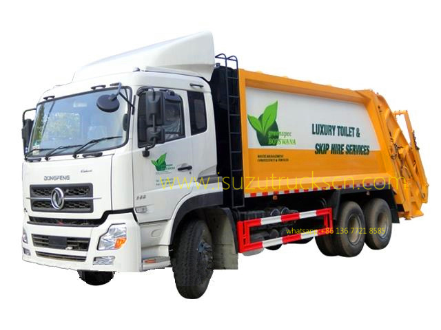 Urban Garbage Compactor Truck Dongfeng 20 CBM