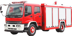شاحنة إطفاء الحرائق الرغوية 5000 لتر ISUZU FTR