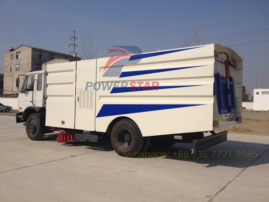 road sweeper washer truck Dongfeng