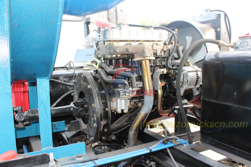 Isuzu tech Auxiliary engine JX493 for road sweeper trucks