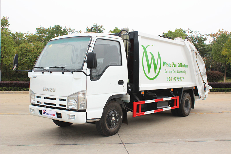 To Philippines 1unit Isuzu refuse compactor trucks