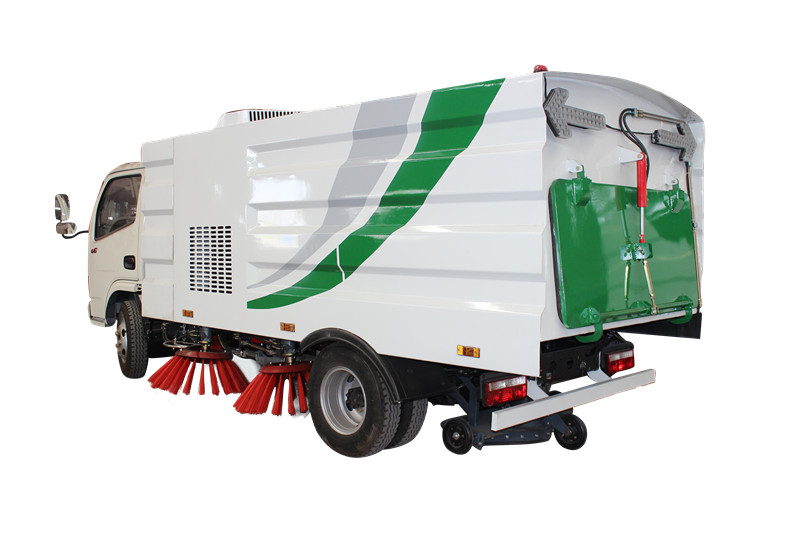brand new road sweeper truck for Myanmar clients