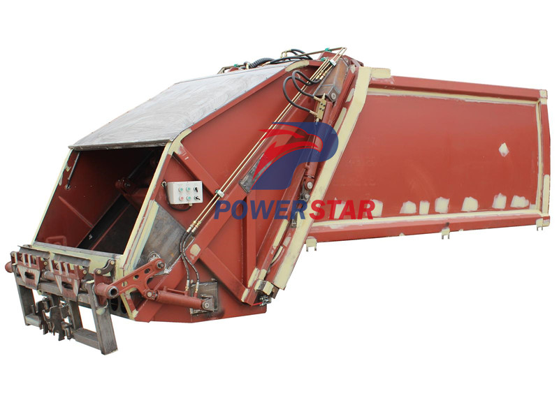 10tons Waste compactor vehicle up structure by Powerstar trucks
