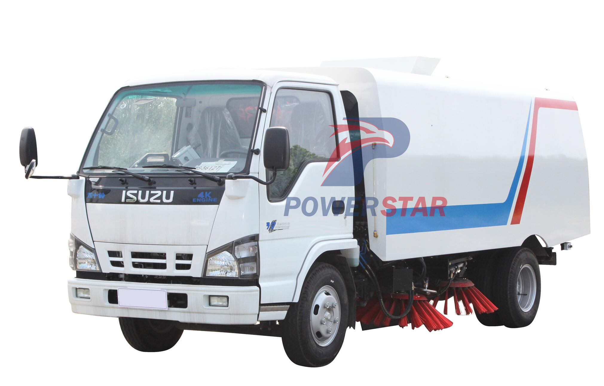 picture for Cement factory road Sweeper Truck Isuzu 5m3