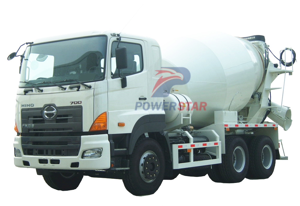 Brand new hino 10m3 8m3 cement concrete mixer truck for sale