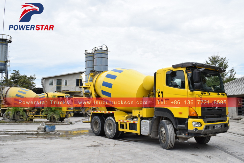 New HINO Chassis 8m3 concrete mixer truck for sale