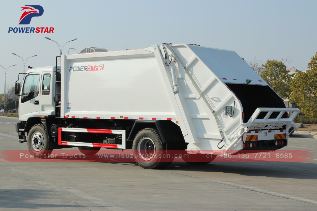 philippines FVR Isuzu Garbage Truck Waste management Garbage Compactor Truck