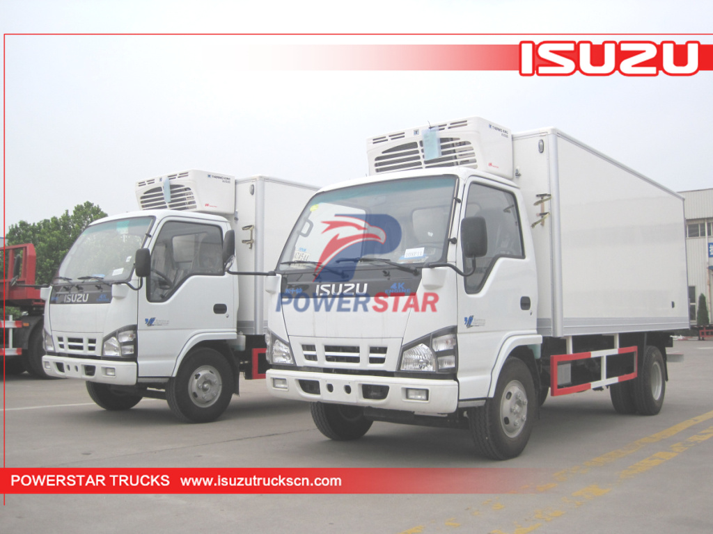 ISUZU 3 Ton Refrigerated Truck with cooling system Freezer