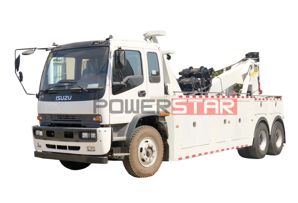 Recovery Wrecker Truck ISUZU Rescue Towing Vehicle