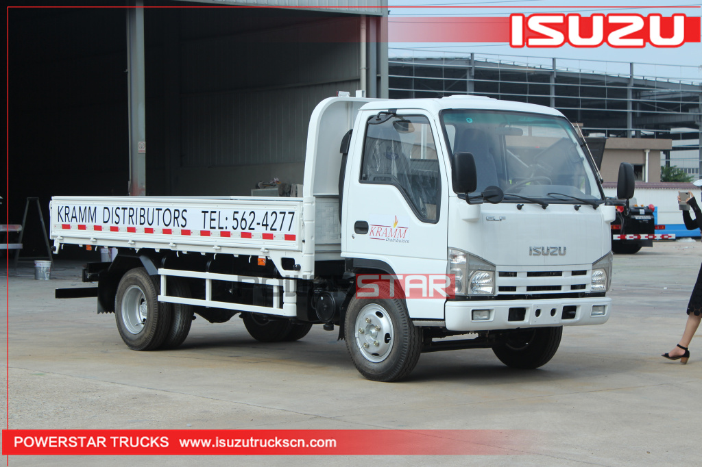 Antigua Isuzu 100P lega mega 4X2 Dropside Light Cargo Truck للبيع