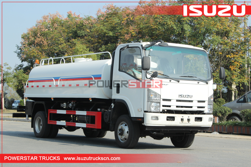 HAITI العلامة التجارية الجديدة ايسوزو 4X4 AWD الفولاذ المقاوم للصدأ مياه الشرب شاحنة مياه الشرب العربة المياه الصالحة للشرب