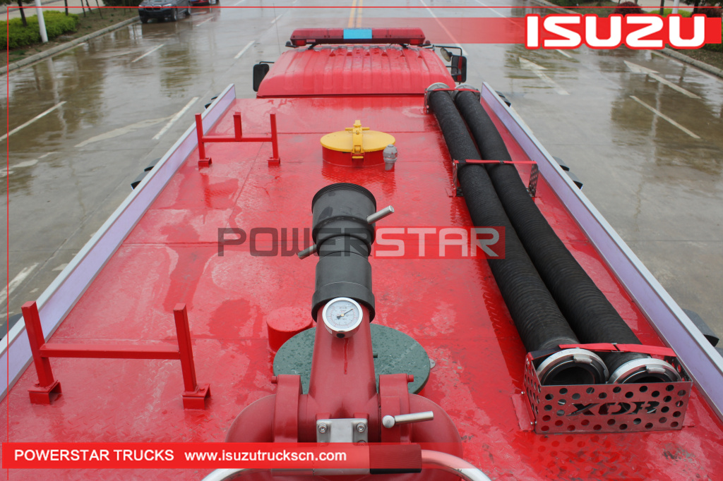 العلامة التجارية الجديدة 2021 ISUZU FVZ Water Foam Combination Fire Truck Fire Fighting Vehicle للبيع