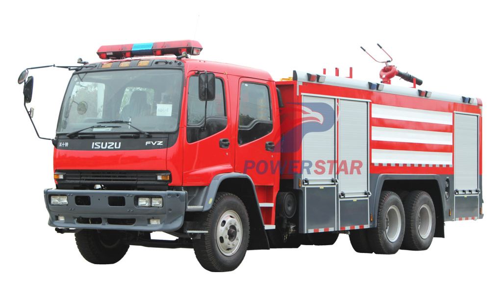 شاحنة إطفاء رغوة الماء ISUZU FVZ