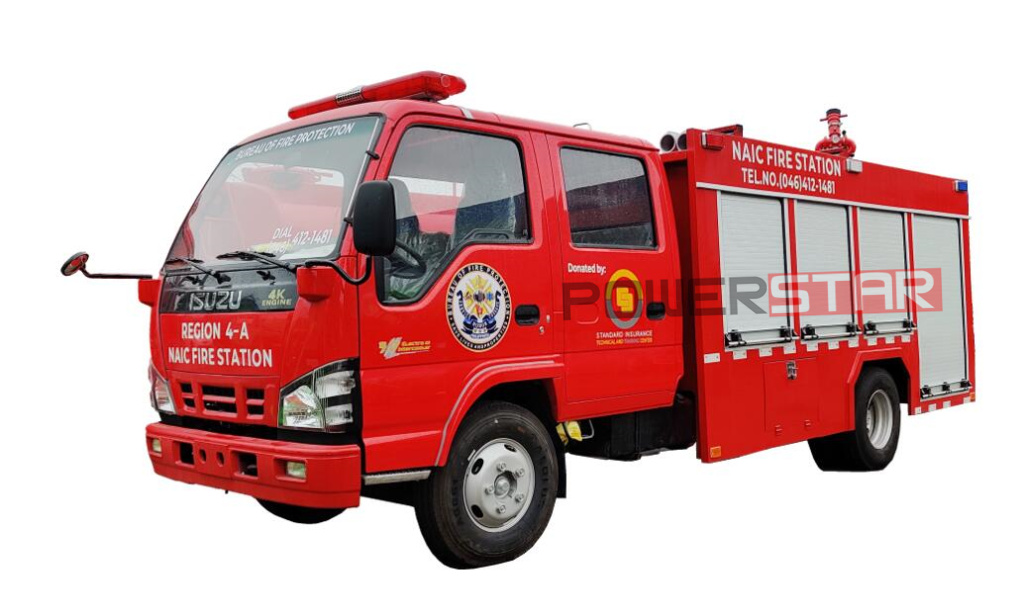 Brand new 2021 ISUZU NKR Fire Rescue Truck with Lighting and Generator