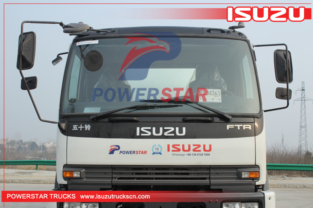 بيع شاحنة صهريج ISUZU FTR 14000 Liters septic Vacuum Truck / 14cbm cessipit