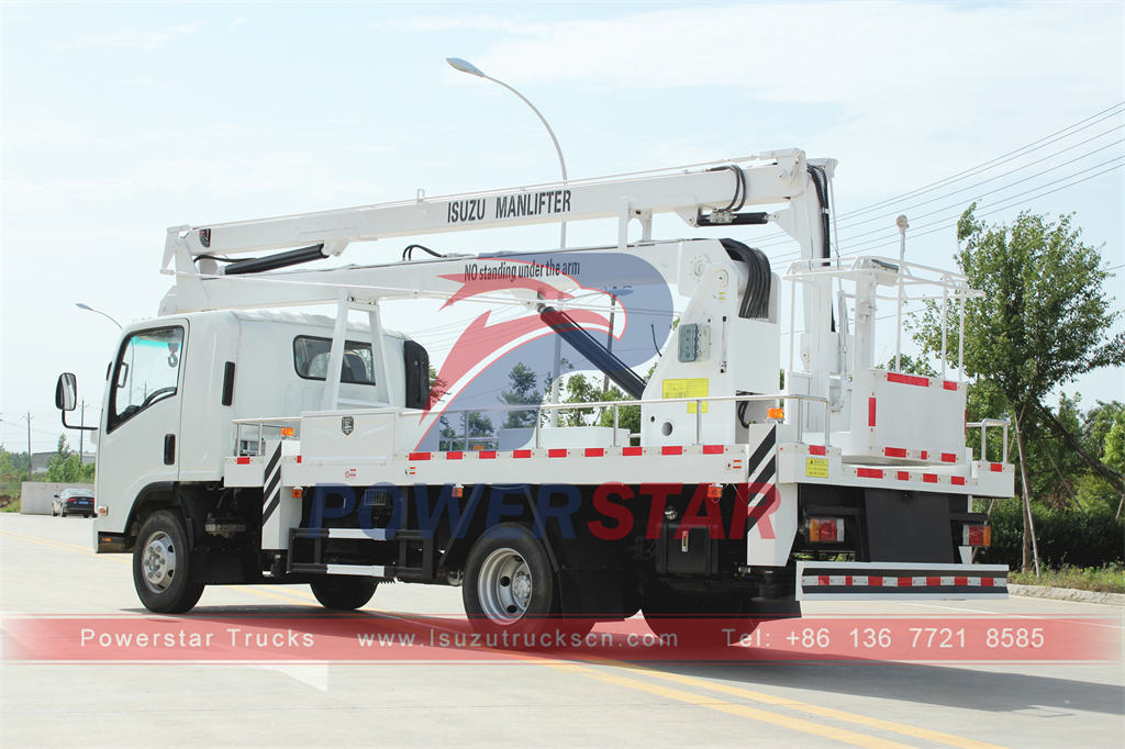 Philippines ISUZU High Altitude Work Truck on sale